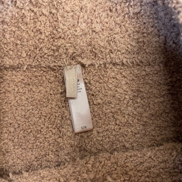 Skims Cozy Knit Rose Clay Shorts Size S/M - Picture 5 of 5